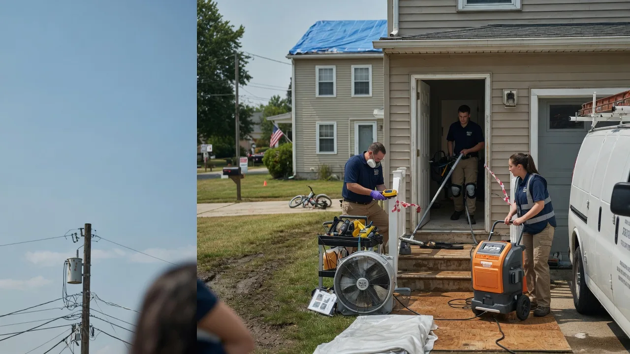 Water Damage Repair in Sterling, KS near me